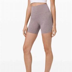 lululemon Align Short 6” heathered lunar rock 💜
